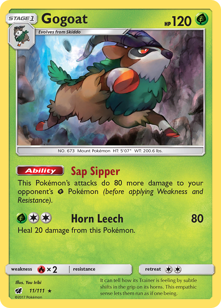 Crimson Invasion Holo Gogoat #11/111